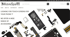 Desktop Screenshot of mobilespares.in
